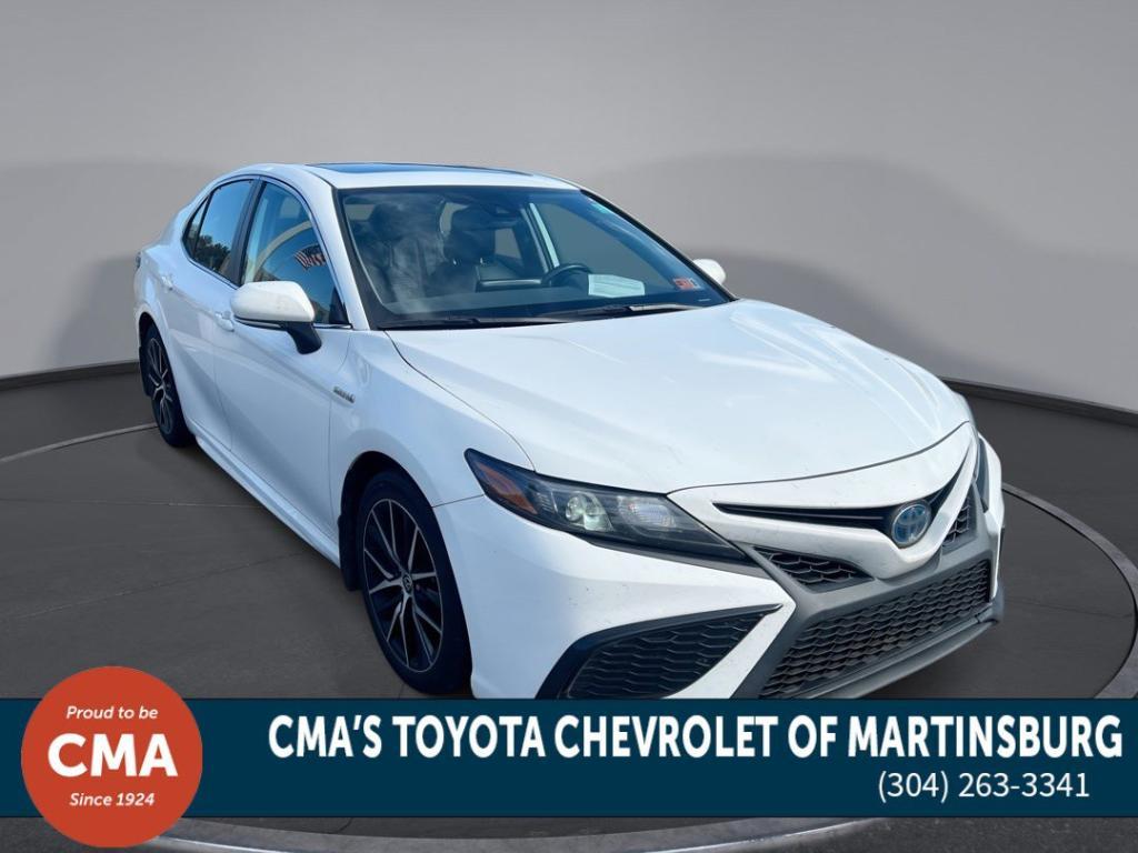 used 2021 Toyota Camry Hybrid car, priced at $19,500