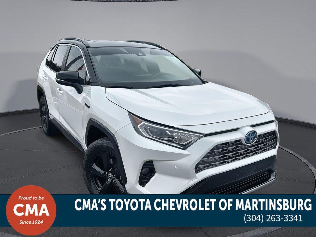 used 2021 Toyota RAV4 Hybrid car, priced at $30,900