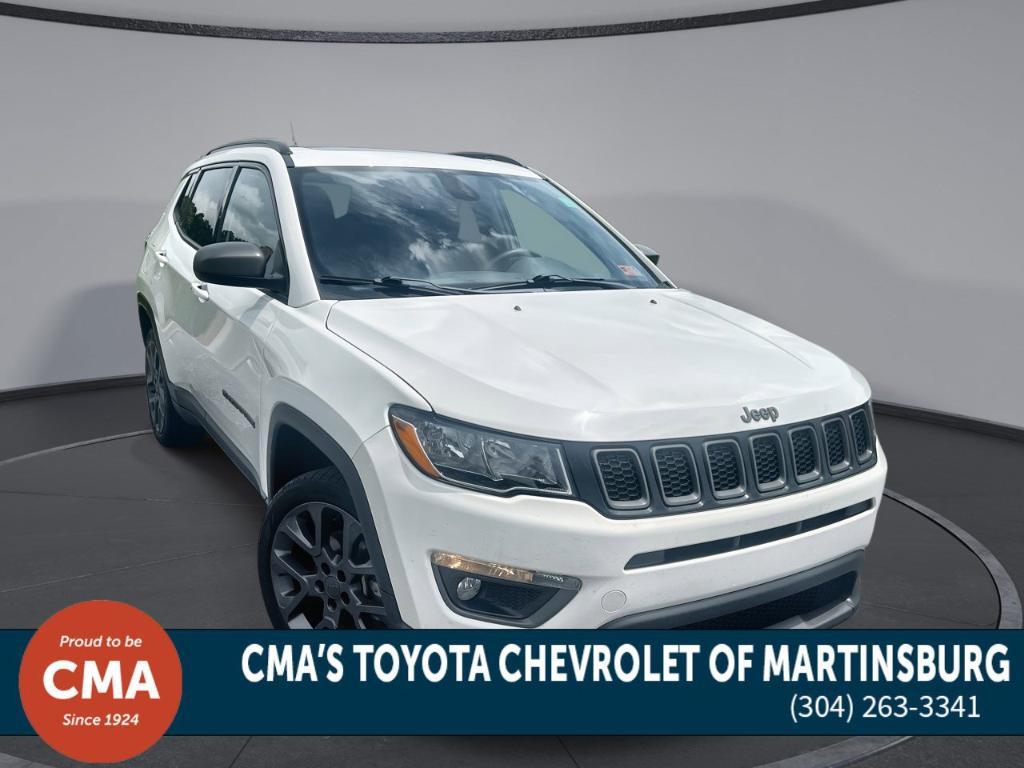 used 2021 Jeep Compass car, priced at $18,900
