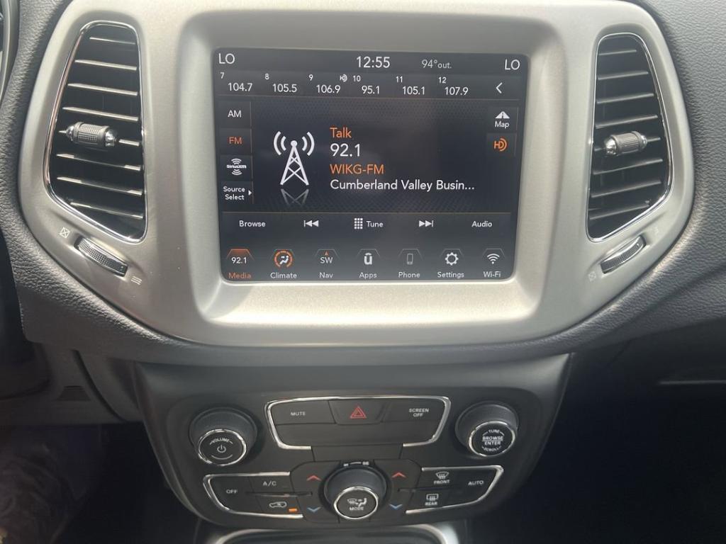 used 2021 Jeep Compass car, priced at $18,900