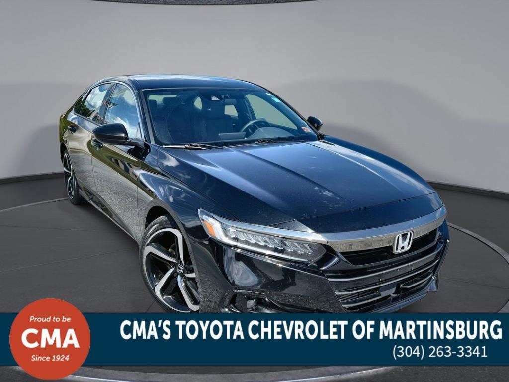 used 2021 Honda Accord car, priced at $22,500