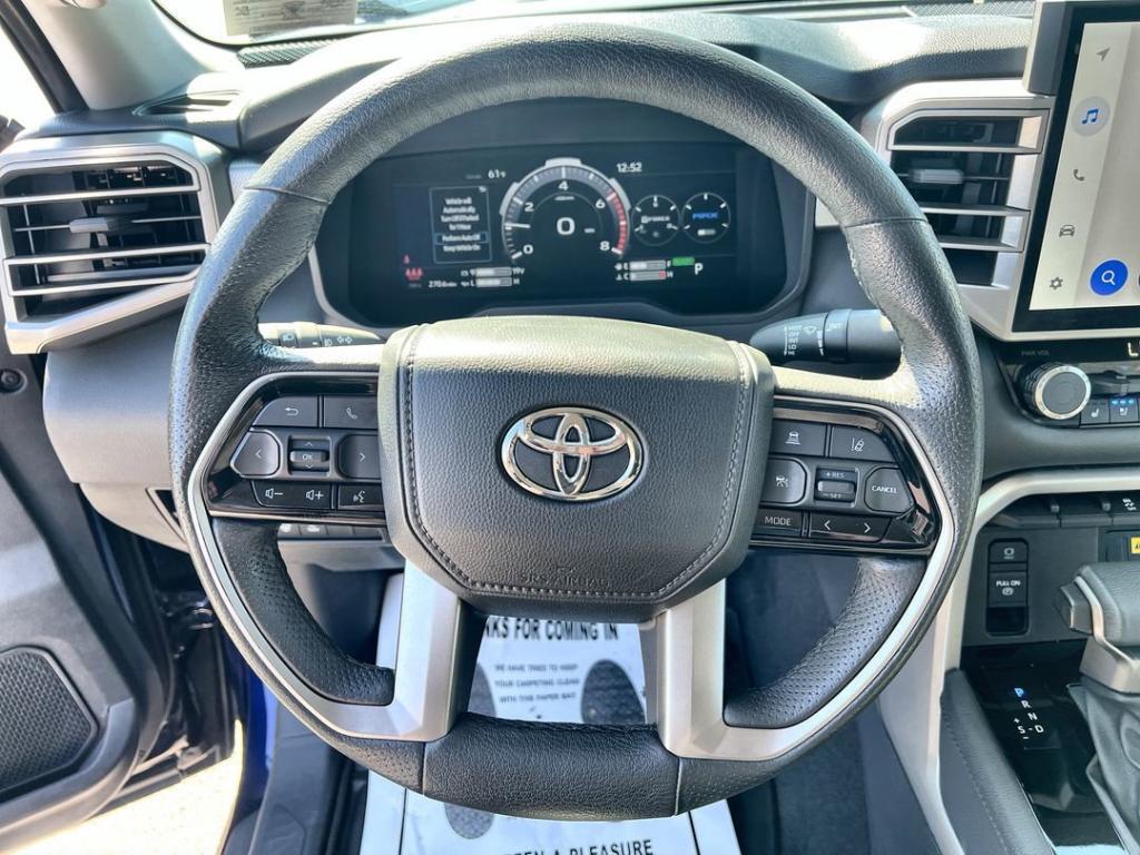 used 2023 Toyota Tundra Hybrid car, priced at $49,400