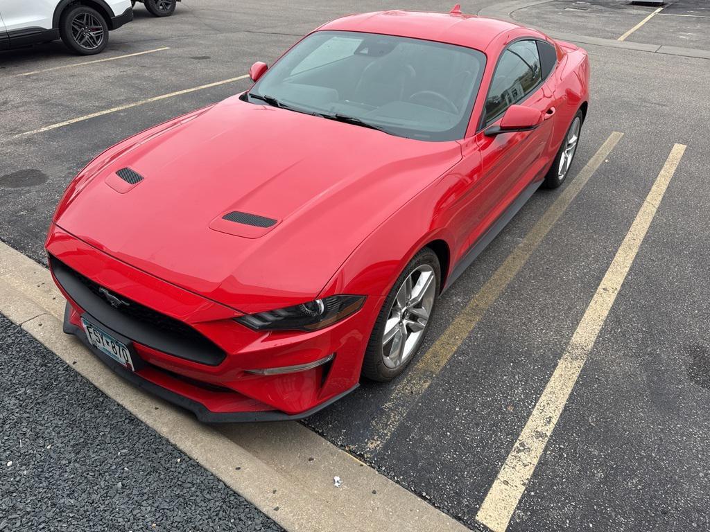 used 2021 Ford Mustang car, priced at $27,499