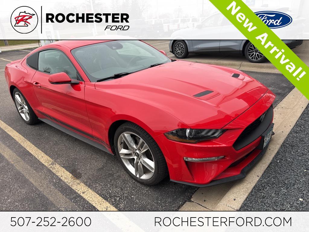 used 2021 Ford Mustang car, priced at $27,499