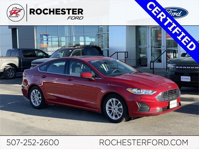 used 2020 Ford Fusion car, priced at $14,799