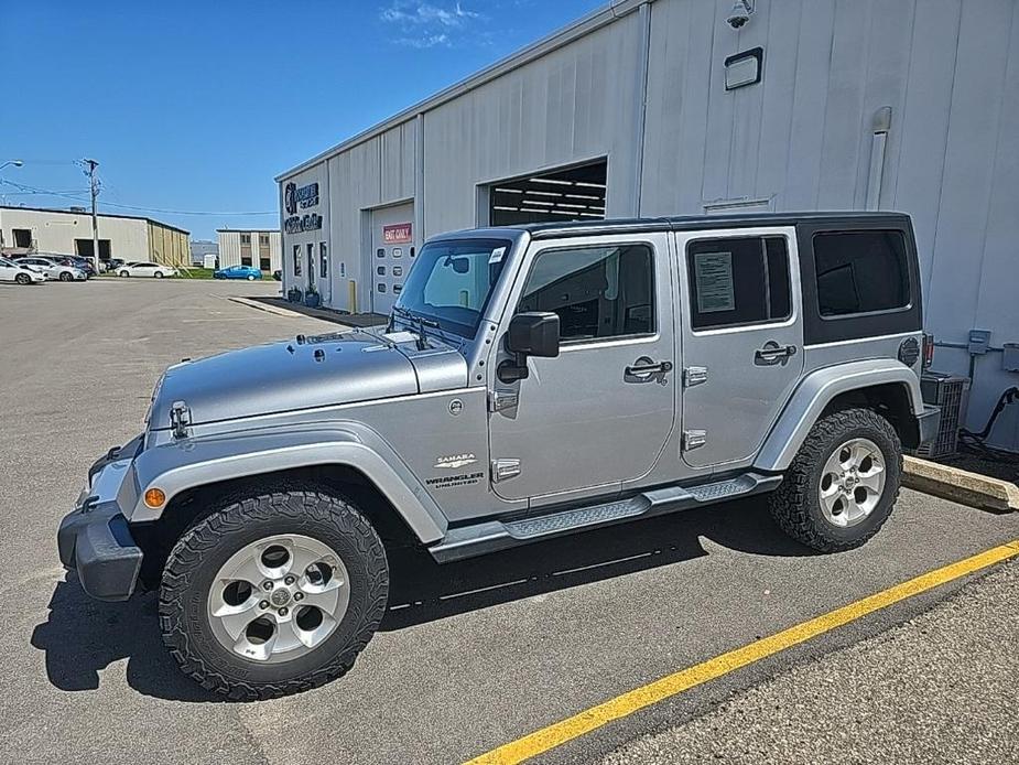 used 2015 Jeep Wrangler Unlimited car, priced at $22,799