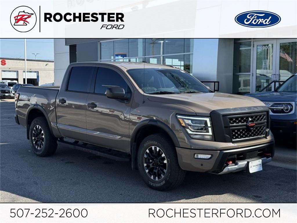 used 2021 Nissan Titan car, priced at $39,689