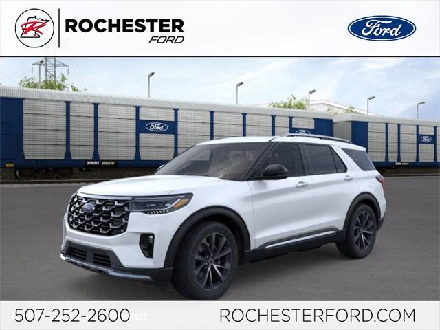 new 2025 Ford Explorer car, priced at $56,317