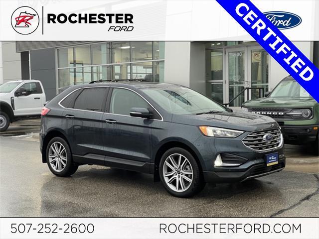 used 2024 Ford Edge car, priced at $37,499