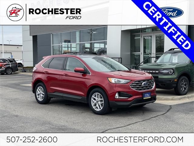 used 2021 Ford Edge car, priced at $24,799