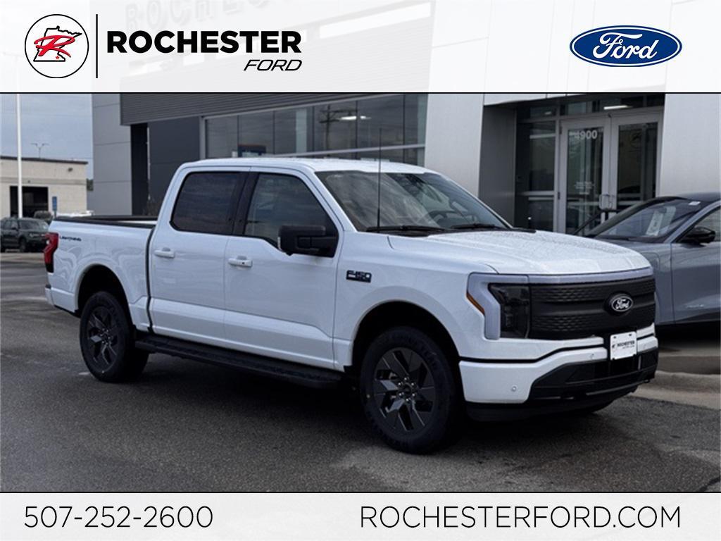 new 2025 Ford F-150 Lightning car, priced at $66,970