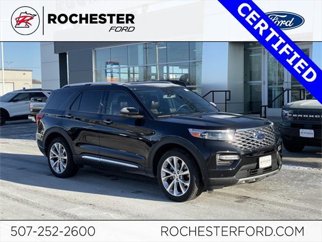 used 2021 Ford Explorer car, priced at $36,499