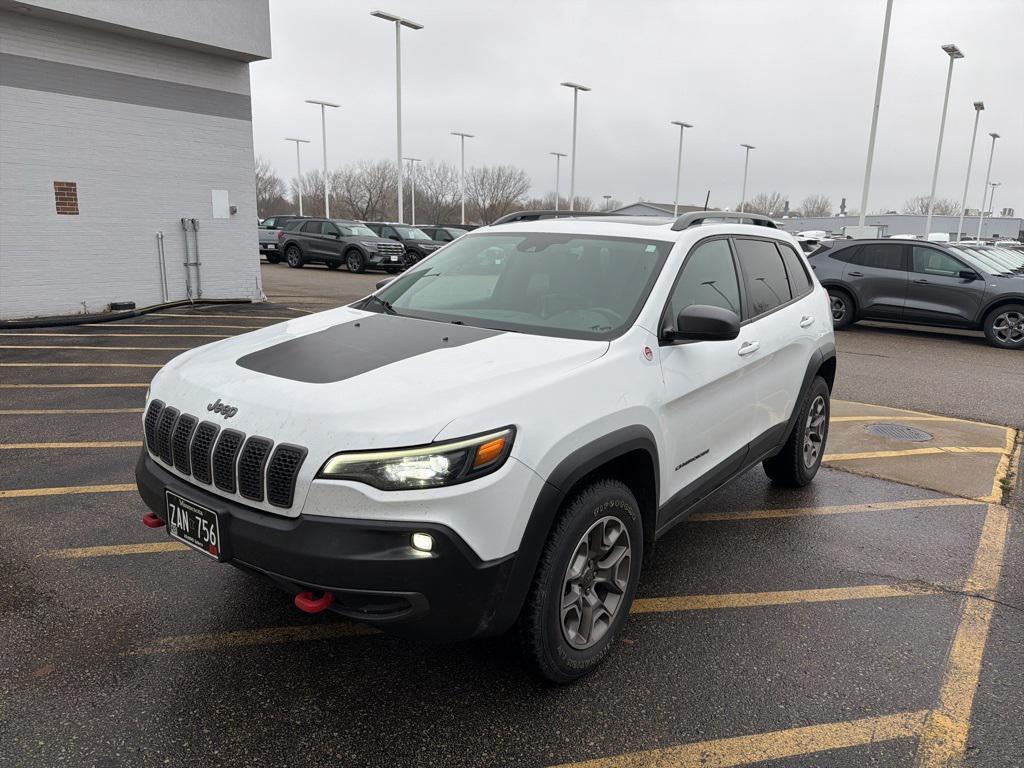 used 2021 Jeep Cherokee car, priced at $17,499