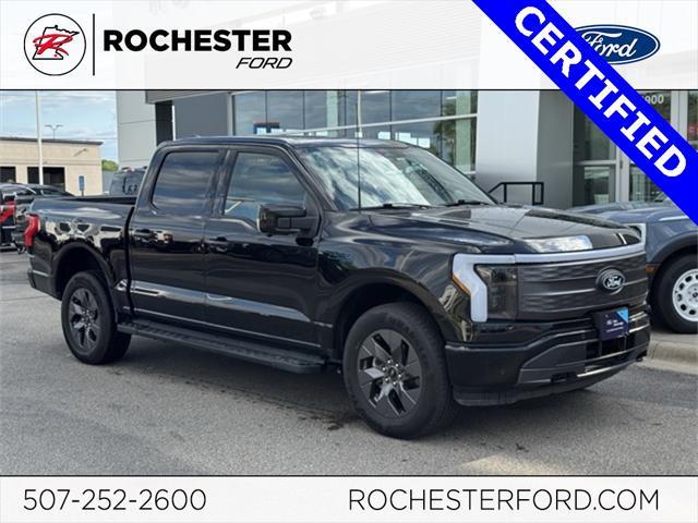used 2024 Ford F-150 Lightning car, priced at $58,499