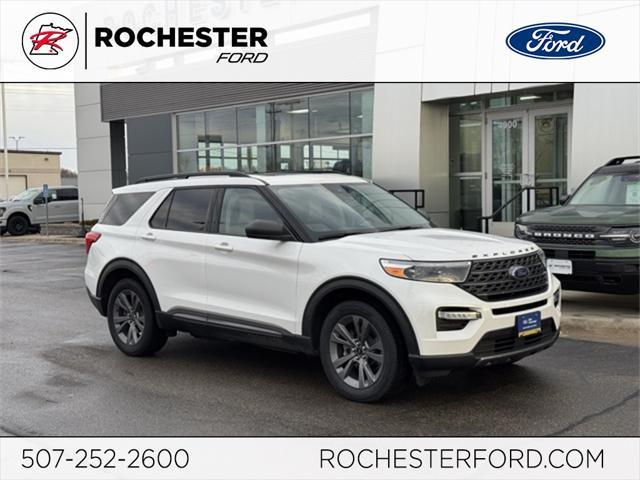 used 2021 Ford Explorer car, priced at $29,799