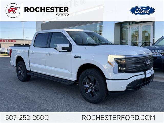new 2025 Ford F-150 Lightning car, priced at $79,485