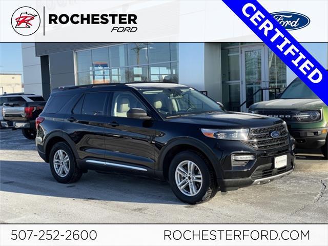 used 2021 Ford Explorer car, priced at $31,599