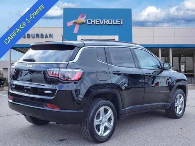 used 2024 Jeep Compass car, priced at $21,995