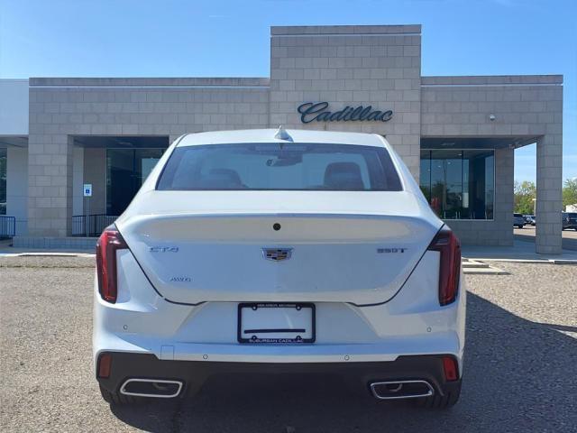 new 2025 Cadillac CT4 car, priced at $42,134