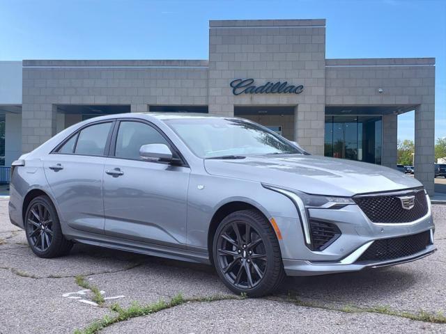 new 2025 Cadillac CT4 car, priced at $46,588