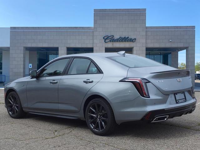 new 2025 Cadillac CT4 car, priced at $46,588