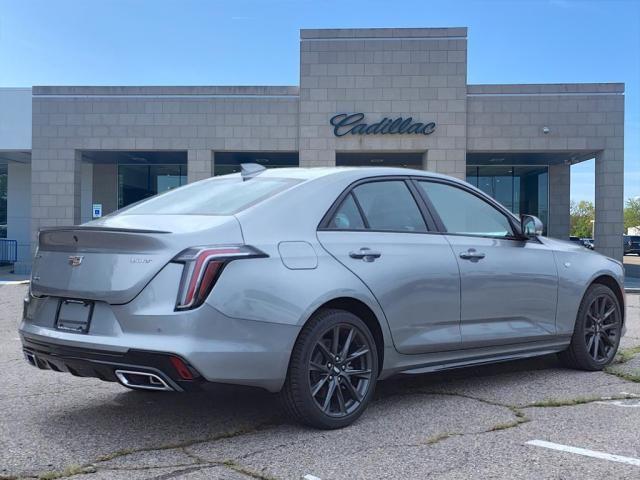 new 2025 Cadillac CT4 car, priced at $46,588