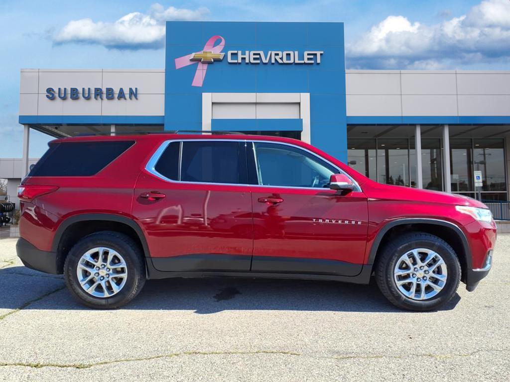 used 2021 Chevrolet Traverse car, priced at $14,995