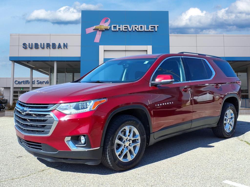 used 2021 Chevrolet Traverse car, priced at $14,995