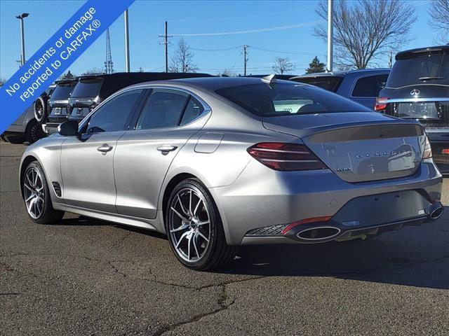 used 2024 Genesis G70 car, priced at $34,495