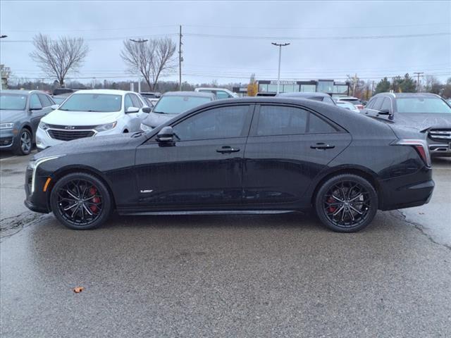 used 2022 Cadillac CT4-V car, priced at $33,995