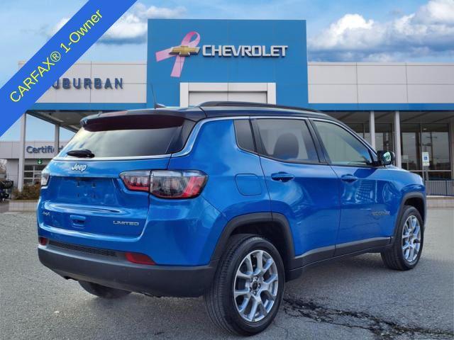 used 2025 Jeep Compass car, priced at $26,995