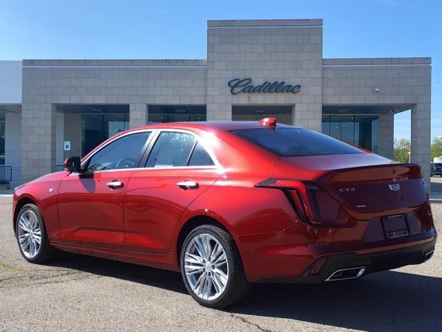 new 2025 Cadillac CT4 car, priced at $41,433