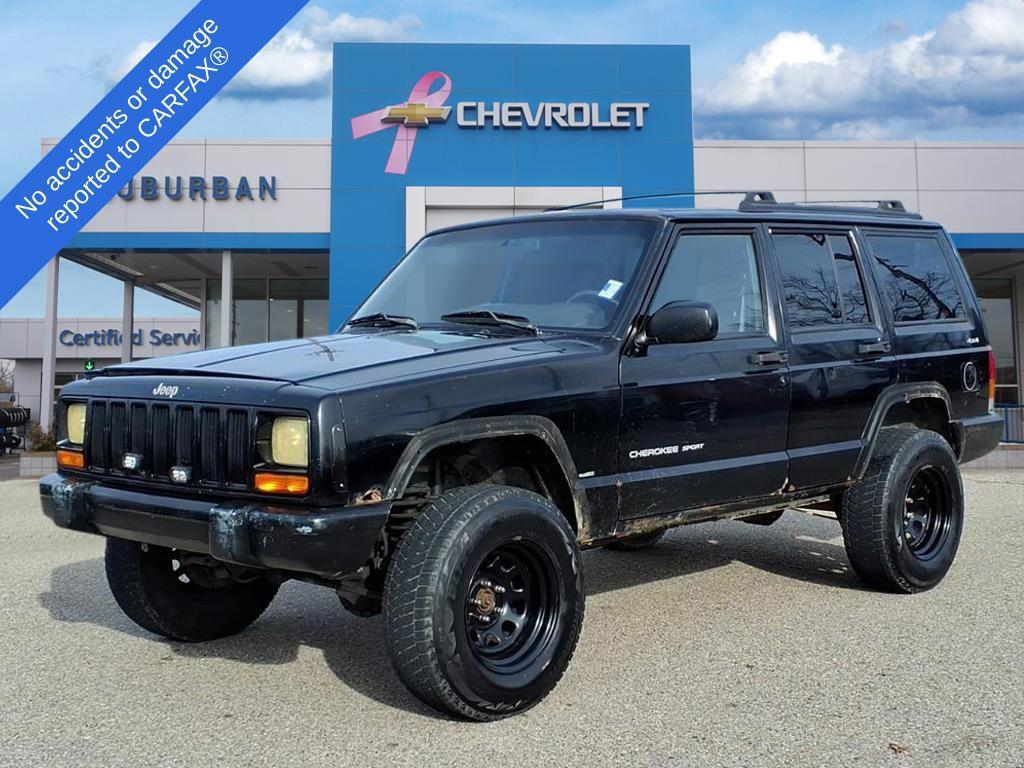 used 2000 Jeep Cherokee car, priced at $3,990