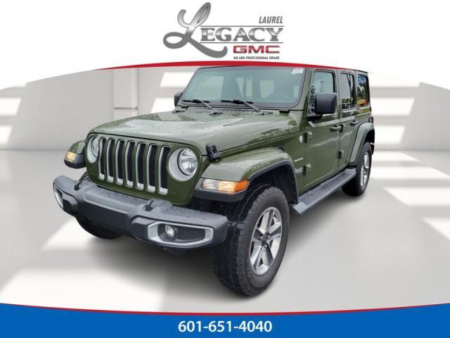 used 2021 Jeep Wrangler Unlimited car, priced at $34,585