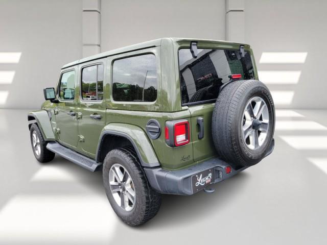 used 2021 Jeep Wrangler Unlimited car, priced at $34,585