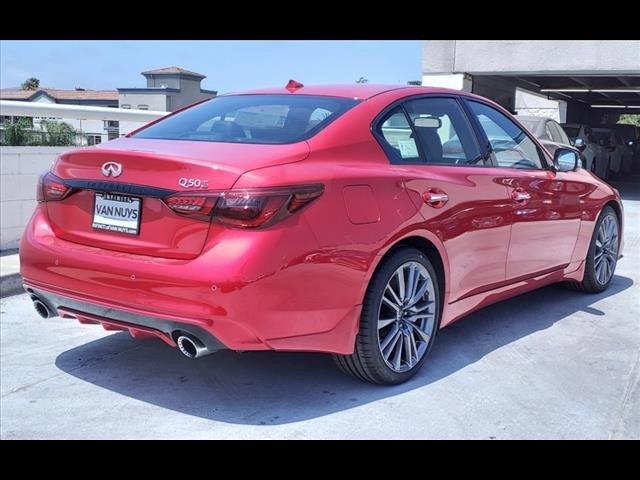 new 2024 INFINITI Q50 car, priced at $55,138