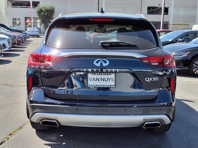 used 2022 INFINITI QX50 car, priced at $29,995