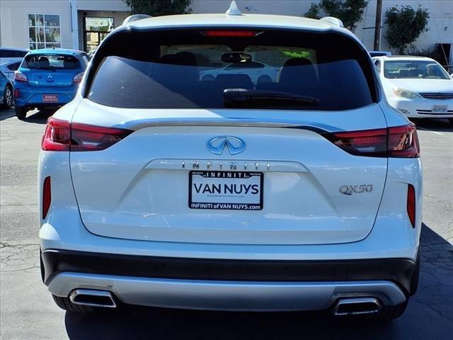 used 2021 INFINITI QX50 car, priced at $25,791