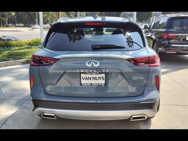 new 2025 INFINITI QX50 car, priced at $49,065