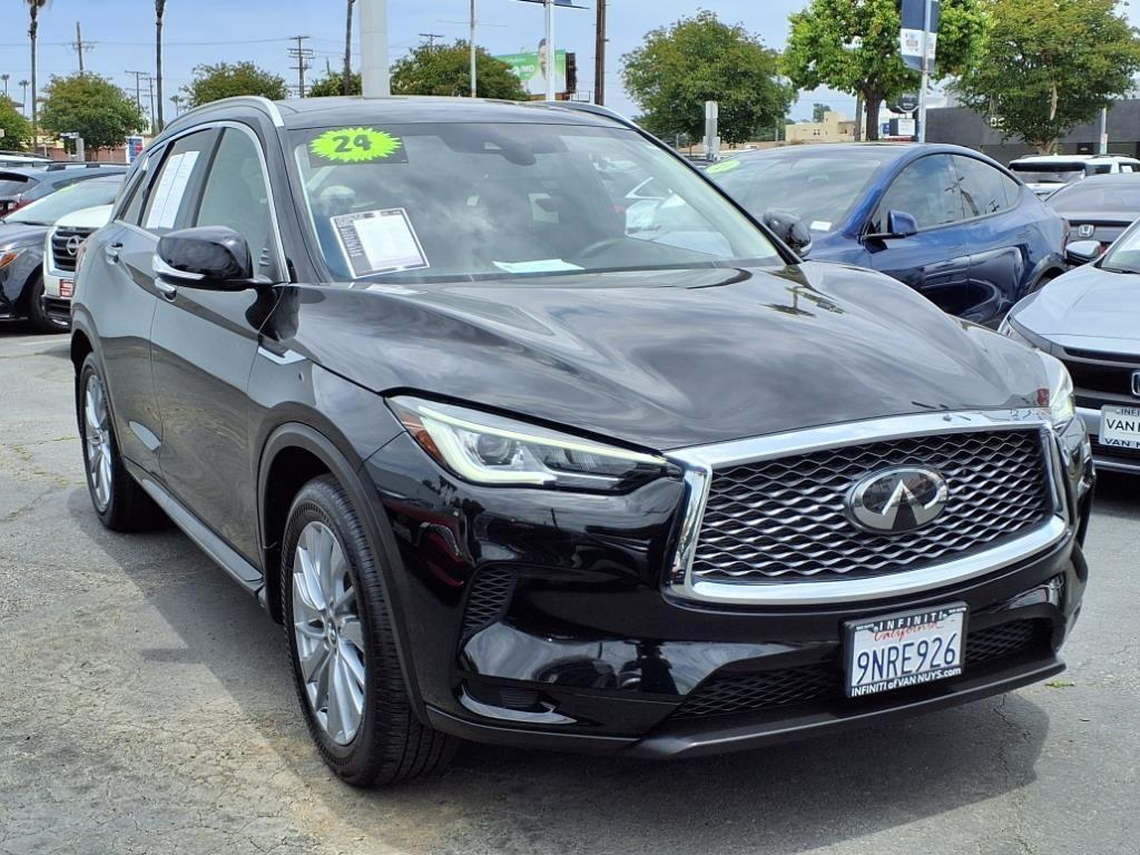 used 2024 INFINITI QX50 car, priced at $32,595