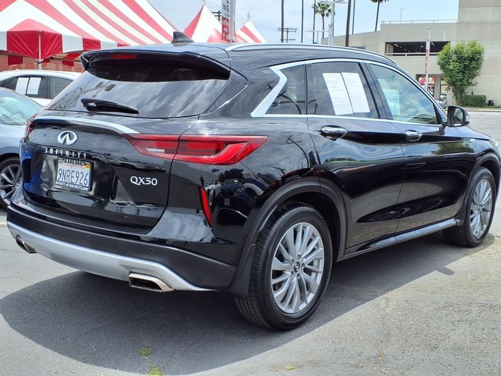 used 2024 INFINITI QX50 car, priced at $32,595