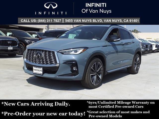 new 2025 INFINITI QX55 car, priced at $50,680