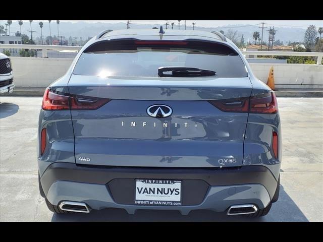 new 2025 INFINITI QX55 car, priced at $48,680