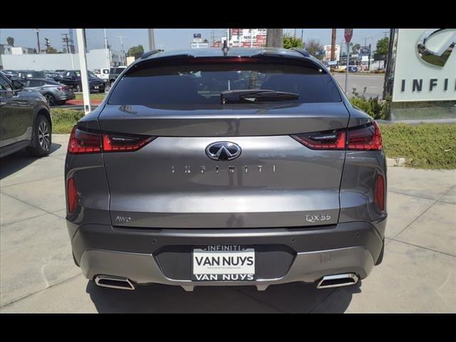 new 2025 INFINITI QX55 car, priced at $52,085