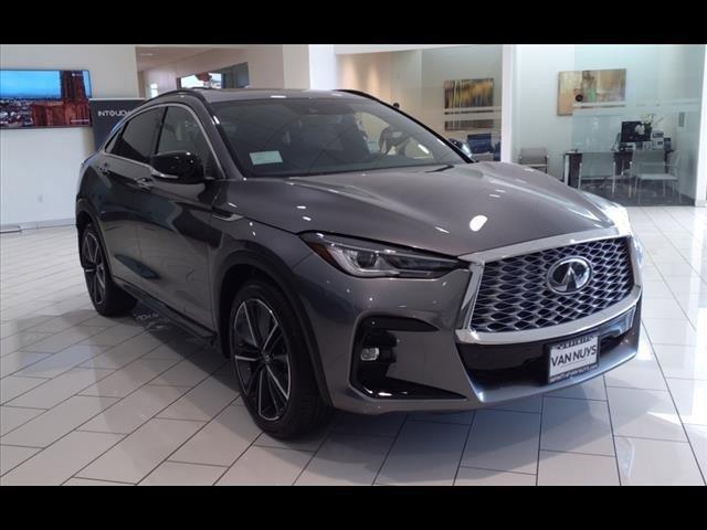 new 2025 INFINITI QX55 car, priced at $47,602