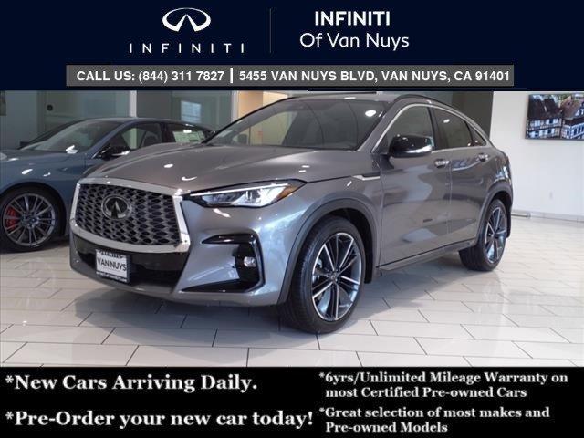 new 2025 INFINITI QX55 car, priced at $47,602