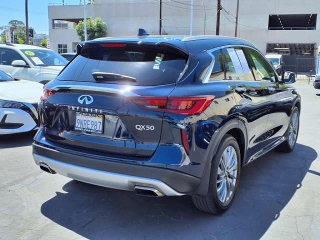 used 2024 INFINITI QX50 car, priced at $32,595