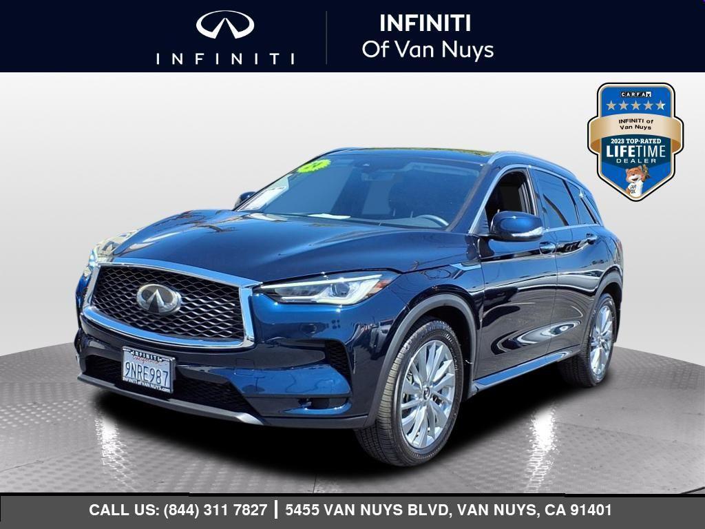 used 2024 INFINITI QX50 car, priced at $32,995