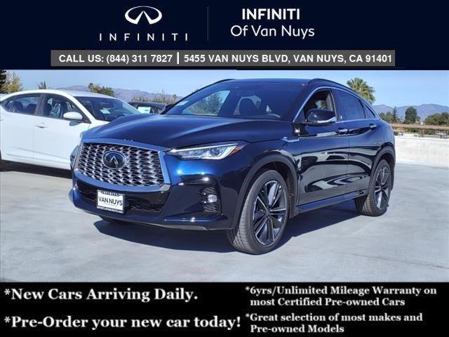 new 2025 INFINITI QX55 car, priced at $52,085