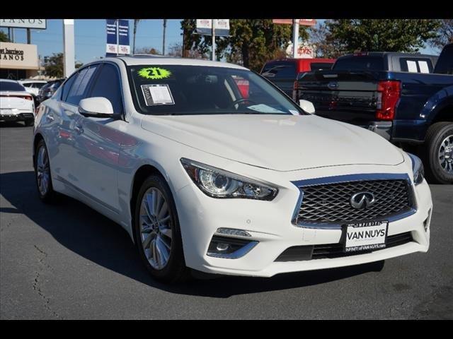 used 2021 INFINITI Q50 car, priced at $27,495